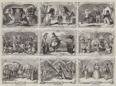 Pantomimes à Londres - Alfred Crowquill